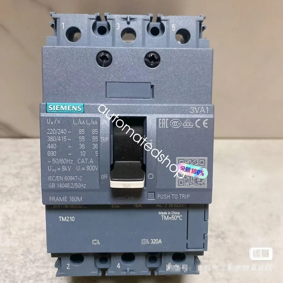 Автоматический выключатель Siemens 3VA1196-5ED32-0AA0 circuit breaker #VNY8 CH
