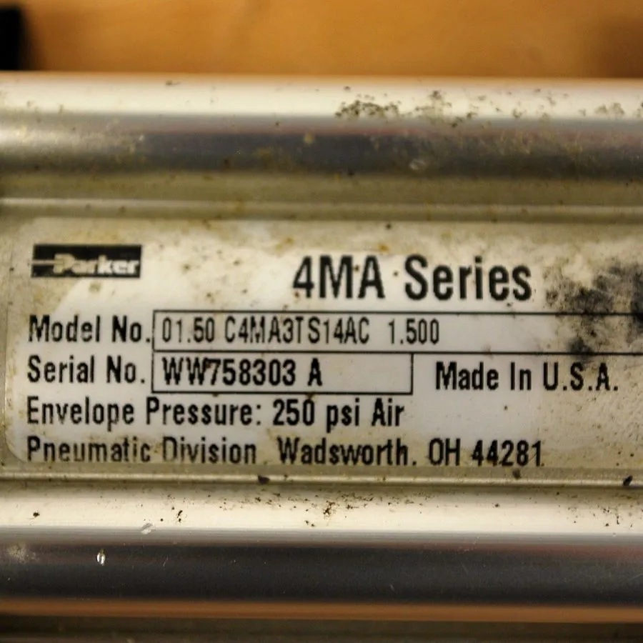 Пневмоцилиндр Parker 4MA01.50C4MA3TS14AC 4MA Series Pneumatic Cylinder