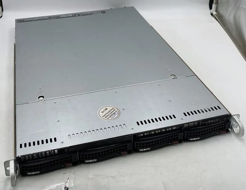 Сервер Supermicro X11SSW-F Rack Server- No SSD, No RAM, E3-1220v6 CPU, No OS — фото лота 1