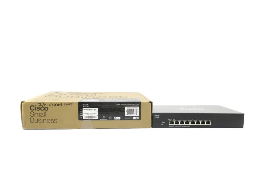 Коммутатор CISCO SF300-08 12VDC 1A NSMP