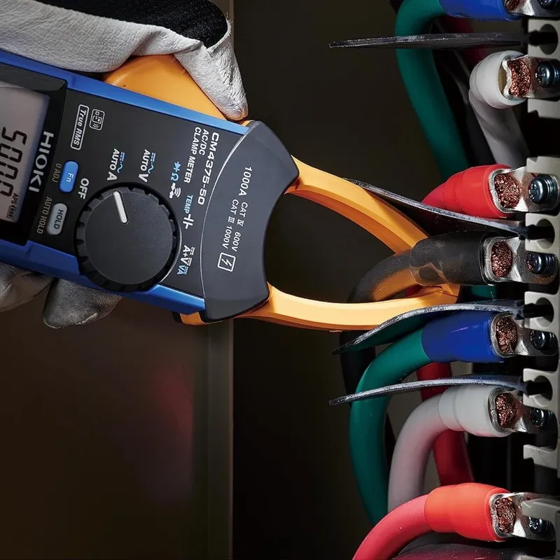Тестер Hioki CM4375-50 True-RMS AC/DC Clamp Meter with Slim Jaws, 1000 VAC/DC — фото лота 1