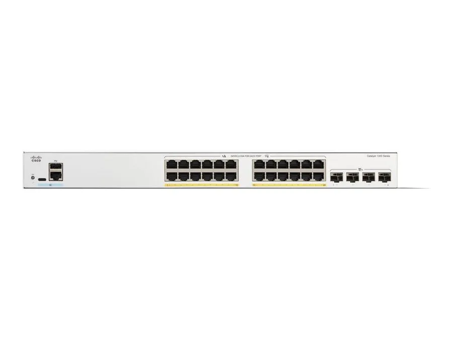 Коммутатор Cisco C1300-24FP-4X Switch