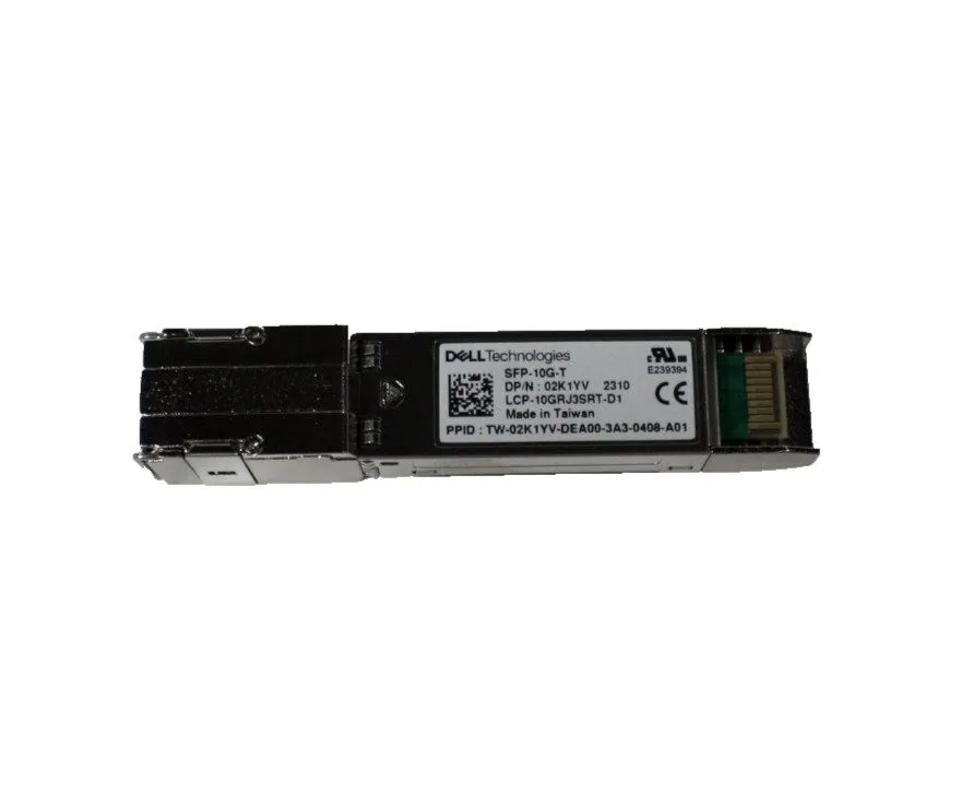 Трансивер Dell SFP-10G-T 10GbE 10GBASE-T RJ45 SFP+ Tranceiver LCP-10GRJ3SRT 2K1Y