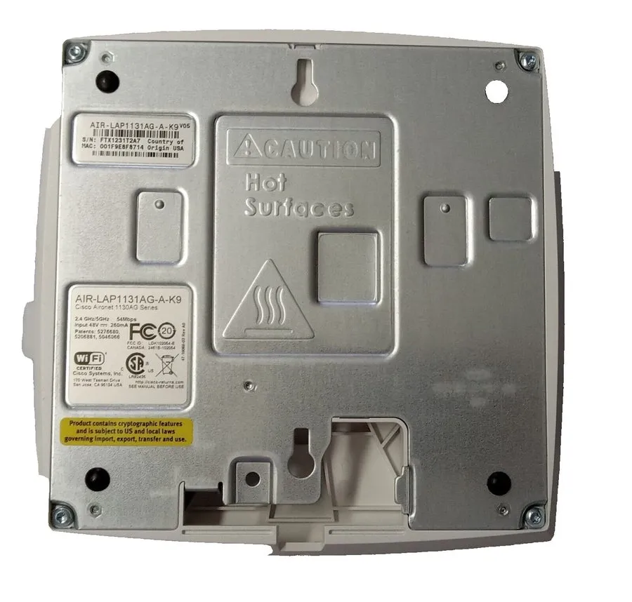 Точка доступа Wi-Fi Cisco AIR-LAP1131AG-A-K9 Aironet Wireless Access Point #1130