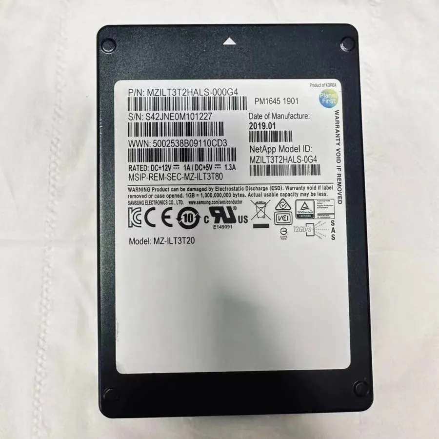 SSD-накопитель SAMSUNG PM1645 3.2TB SSD SAS 12Gb/s MZ1LT3T2HALS-0G4 MZ-1LT3T20 S