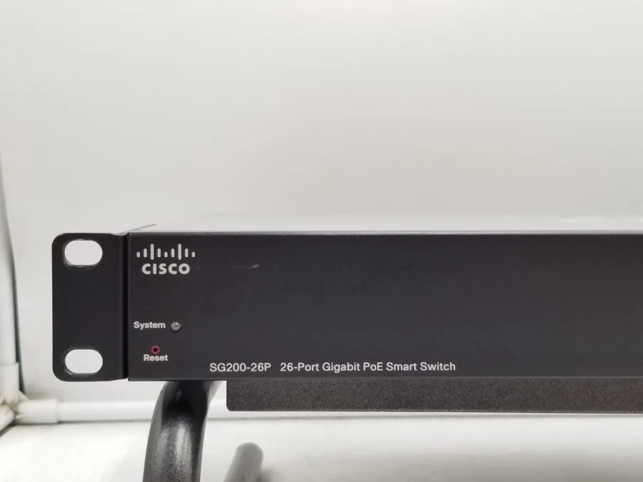 Коммутатор Cisco SG200-26P 26-Port Gigabit PoE Smart Switch 100W Budget