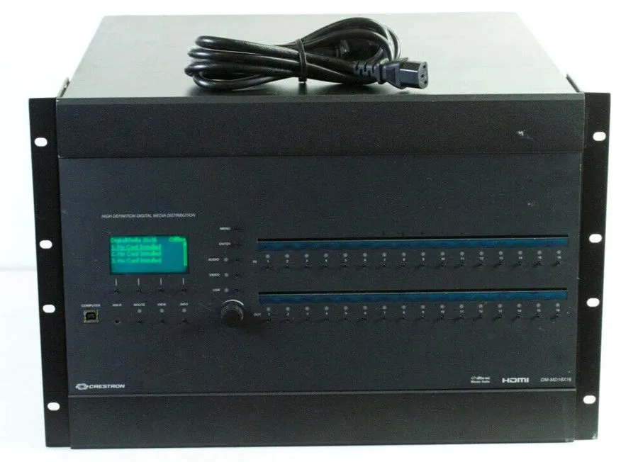 Матричный коммутатор Crestron DM-MD16X16 4K DigitalMedia Matrix Switcher 10 Chan