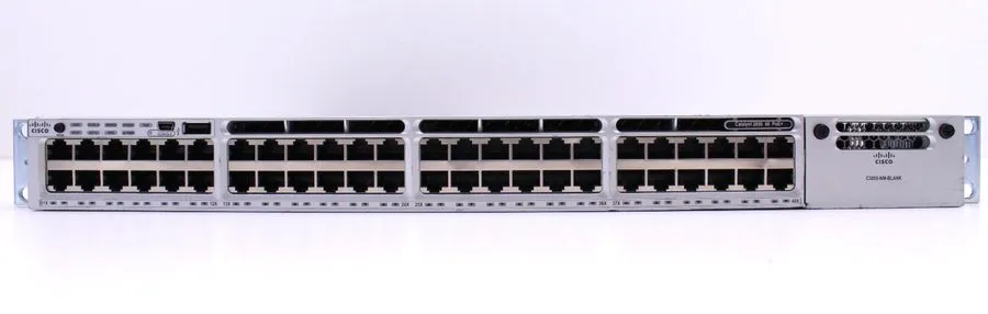Коммутатор Cisco WS-C3850-48P L V06 48-Port GigE PoE Switch with C3850-NMN-2-10G