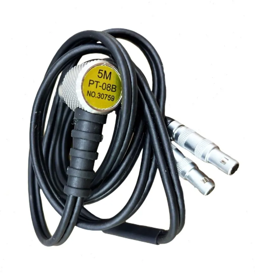 Измерительный щуп Ultrasonic thickness gauge probe PT-08B 5MHz 8mm twin crystal 