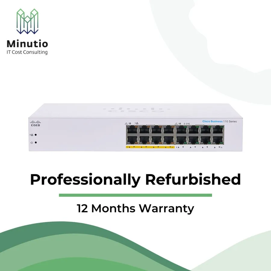 Коммутатор Cisco CBS110-16PP