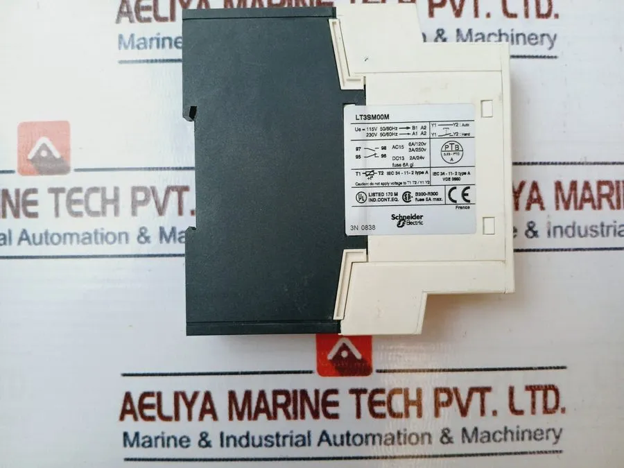 Реле защиты SCHNEIDER ELECTRIC LT3SM00M THERMISTOR PROTECTION RELAY VOLTAGE 110-