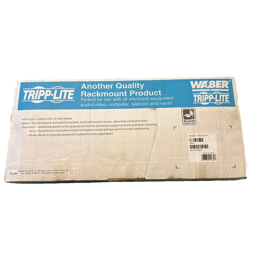 Блок розеток PDU Tripp Lite PDU1215 15A 120V Power Distribution Unit 12 Outlets 