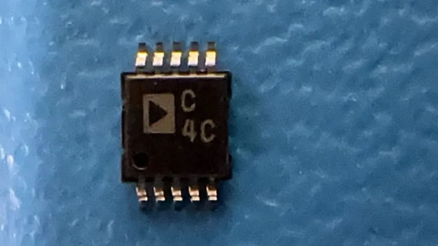 Микросхема IC Analog Devices AD7690BRMZ ADC 18-Bit, 400 kSPS PulSAR Diff MSOP-10