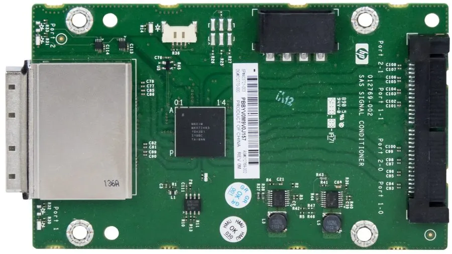 Преобразователь сигнала HP StorageWorks 1U 6Gbps SAS Signal Conditioner Board P/