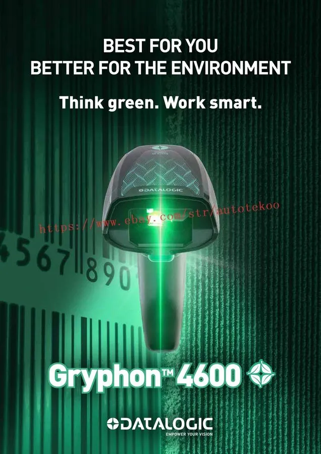 Сканер штрих-кода Datalogic Gryphon GD4690-BKK1-HP Handheld 2D/1D Barcode Scanne