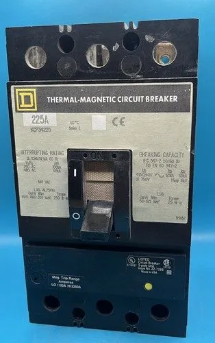 Автоматический выключатель Square D KCP34225 Circuit Breaker 225A 480V 3P Lug to