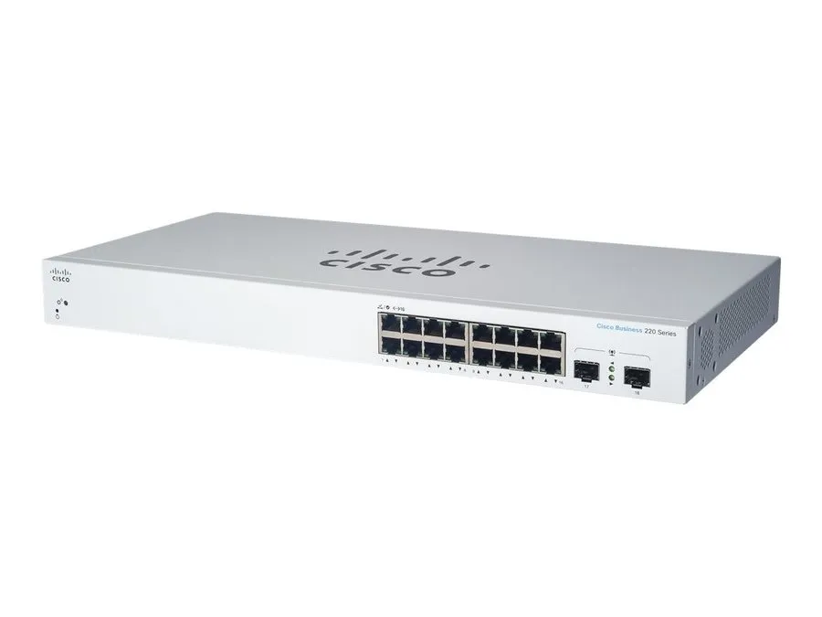 Коммутатор Cisco CBS220-16P-2G-NA Switch