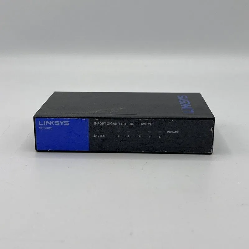 Коммутатор Linksys 5 Port Gigabit Ethernet Switch SE3005 V2