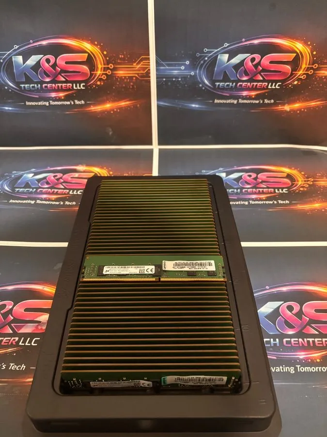 Модуль памяти Micron 8GB MTA9ASF1G72PZ-2G6B1 1Rx8 PC4-2666V Server ECC Memory RA — фото лота 1