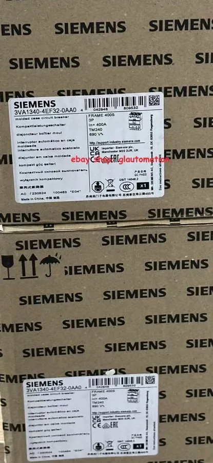 Автоматический выключатель SIEMENS 3VA1340-4EF32-0AA0 Circuit Breaker Class H 7  — фото лота 1