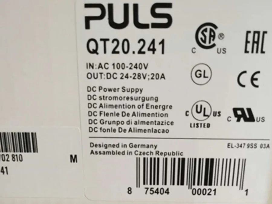 Блок питания Puls QS20.241 DIN Rail Power Supply US FREE