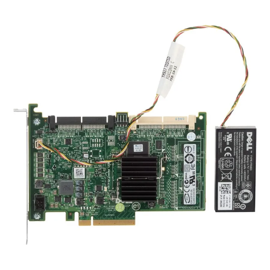Контроллер DELL PERC 6/i 3Gb/s PCI-E x8 SAS RAID Controller Dell P/N 0T774H