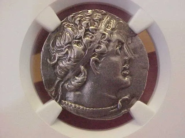Лабораторный прибор PTOLEMAIC KINGDOM PTOLEMY VIII 170-116 BC AR TETRADRACHM CIT — фото лота 1