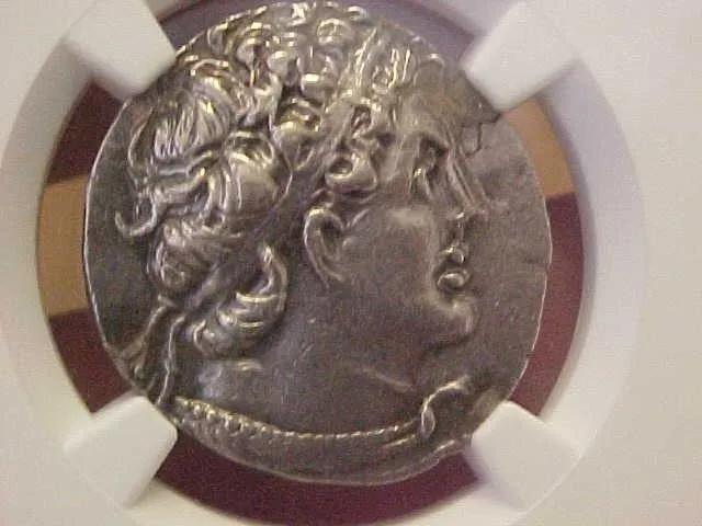 Лабораторный прибор PTOLEMAIC KINGDOM PTOLEMY VIII 170-116 BC AR TETRADRACHM CIT — фото лота 2