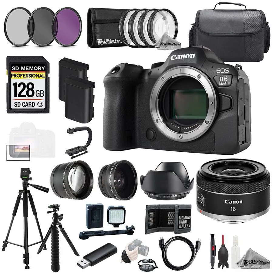 Объектив Canon EOS R7 + RF 24-105mm f/4 L IS USM Lens+128GB+Ext Bat+ Filtr MEGA 