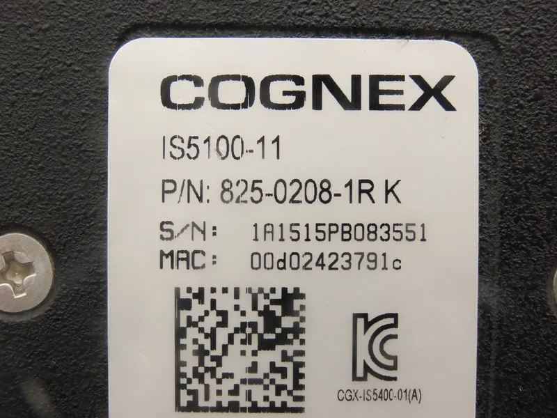 Камера машинного зрения Cognex IS5100-11 Machine Vision IP Camera 825-0208-1R 24