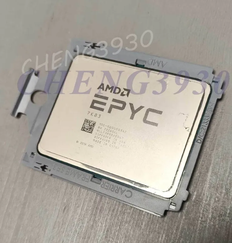 Процессор AMD EPYC 7K83 CPU 7763 2.45GHz 64 core 280W SP3 processor Unlocked edi