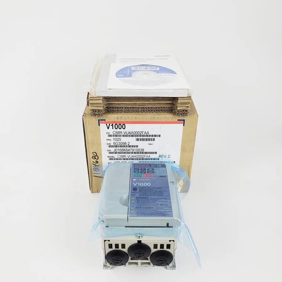 Частотный преобразователь Yaskawa CIMR-VU4A0002FAA V1000 AC Drive REV C 380-480V