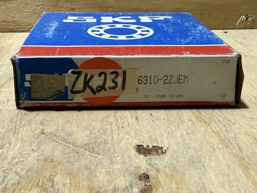 Подшипник SKF 6310-2ZJEM Deep Groove Ball Bearing, 50mm Bore — фото лота 1