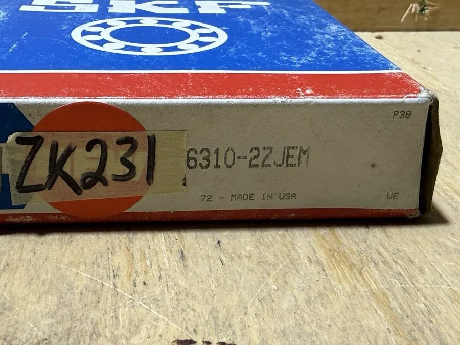 Подшипник SKF 6310-2ZJEM Deep Groove Ball Bearing, 50mm Bore — фото лота 2