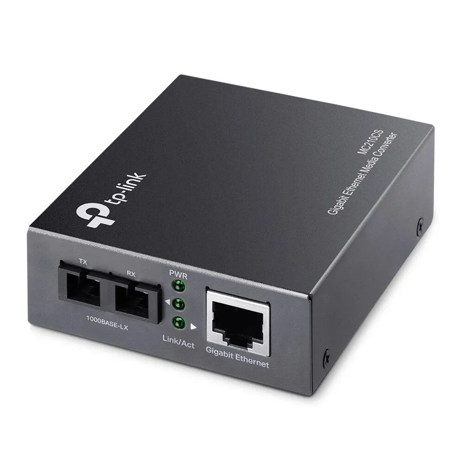 Медиаконвертер TP-Link MC210CS Gigabit Ethernet RJ45 SFP Fiber Media Converter