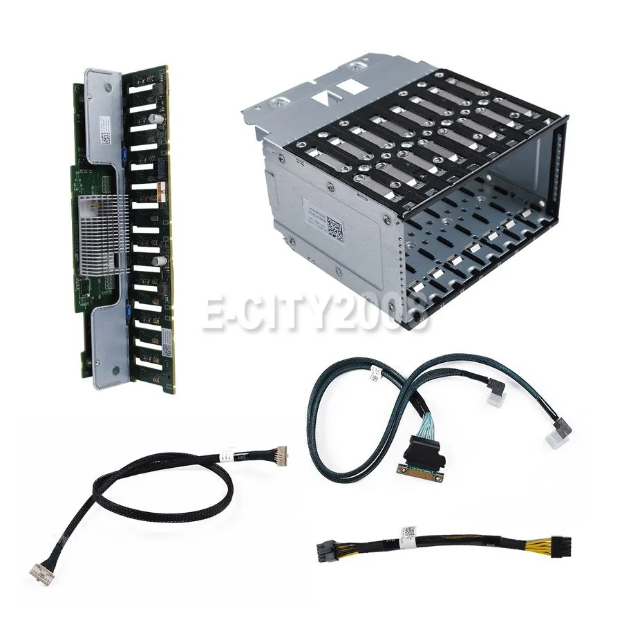 Жёсткий диск 16 BAY HDD BACKPLANE CAGE 2.5" SFF DELL POWEREDGE R720 8 BAY SFF SE