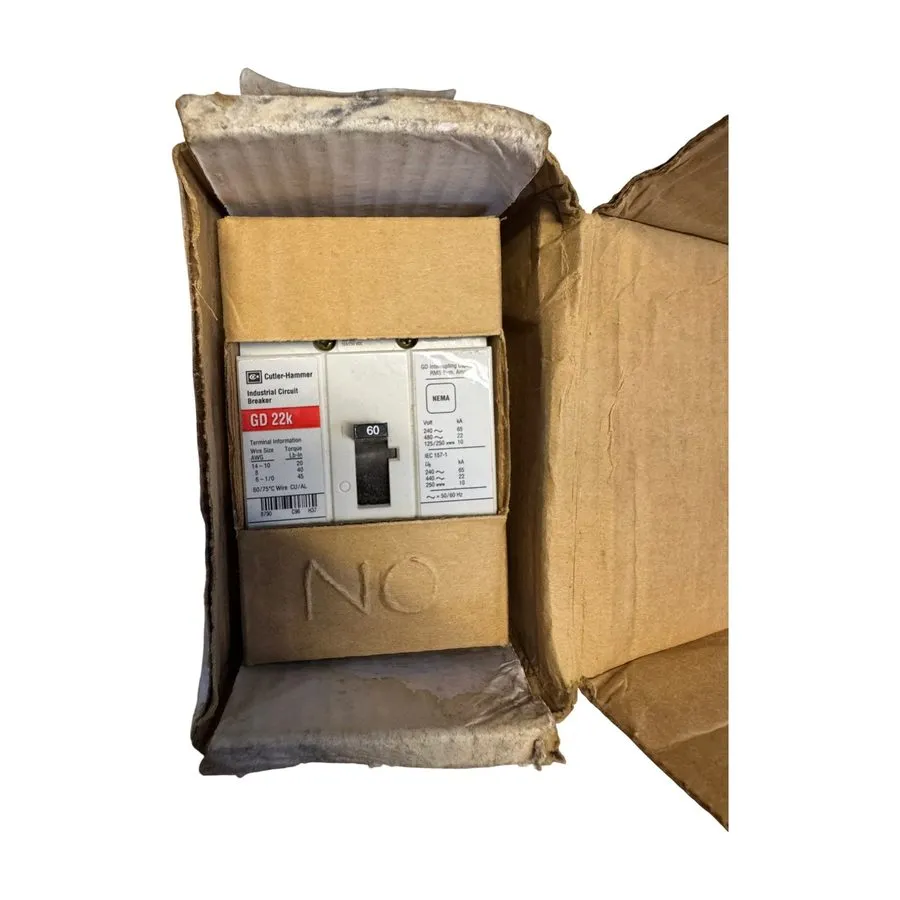 Автоматический выключатель CUTLER HAMMER GD3060 CIRCUIT BREAKER 60A 3P 480V THER