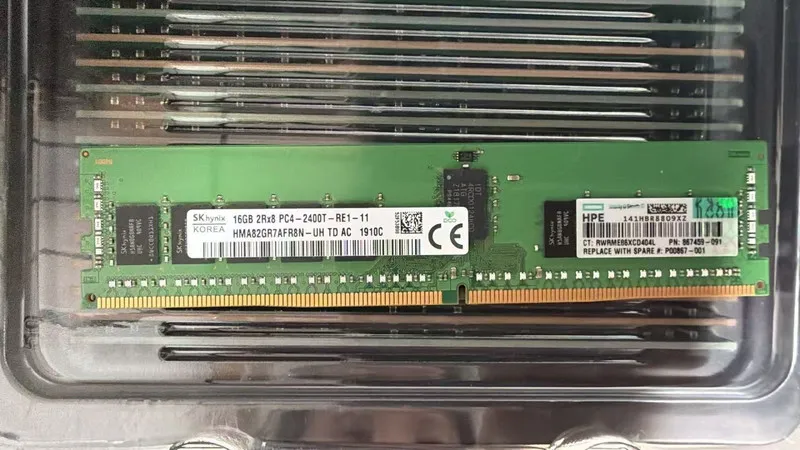 Модуль памяти P00423-B21 HP Compatible 16GB PC4-19200 DDR4-2400MHz 2Rx8 1.2V ECC
