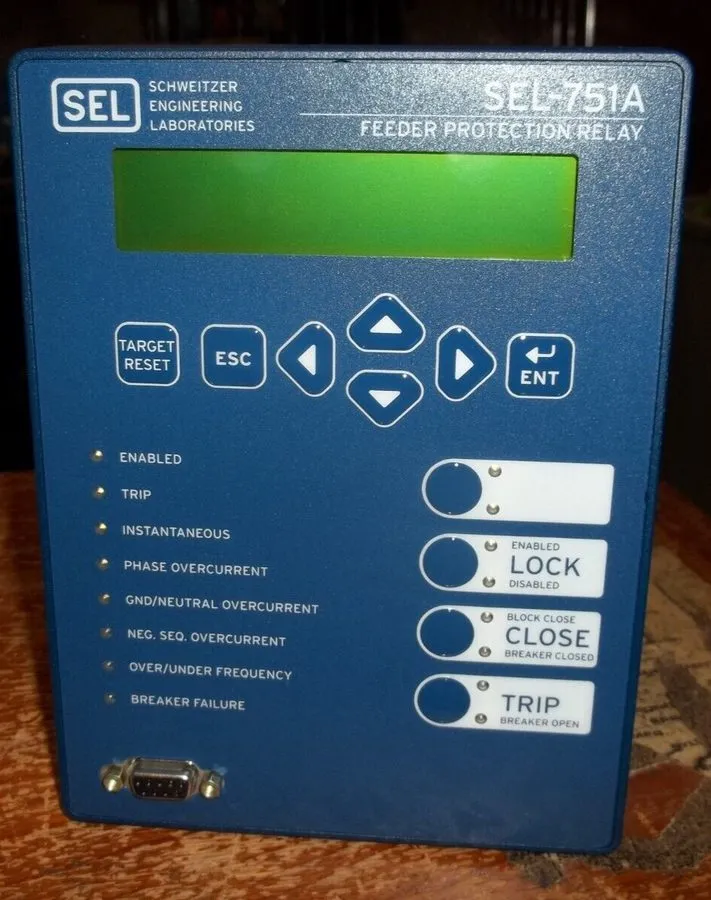 Реле защиты Sel Schweitzer SEL-751A 120-240VAC Feeder Protection Relay
