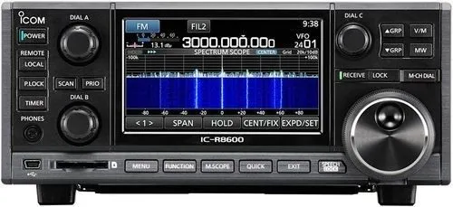 Радиостанция IC-R8600 AM FM WFM CW HF VHF UHF Desktop Wideband Radio Receiver