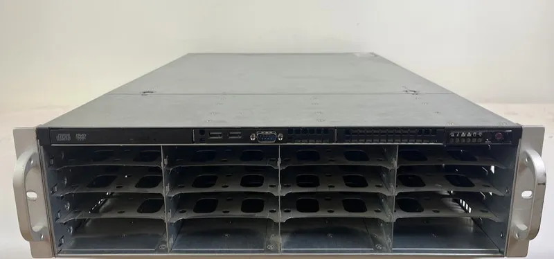 Сервер Supermicro CSE-836 3U Server Chassis 16x 3.5" Hot-Swap SAS/SATA Drive Bay — фото лота 1