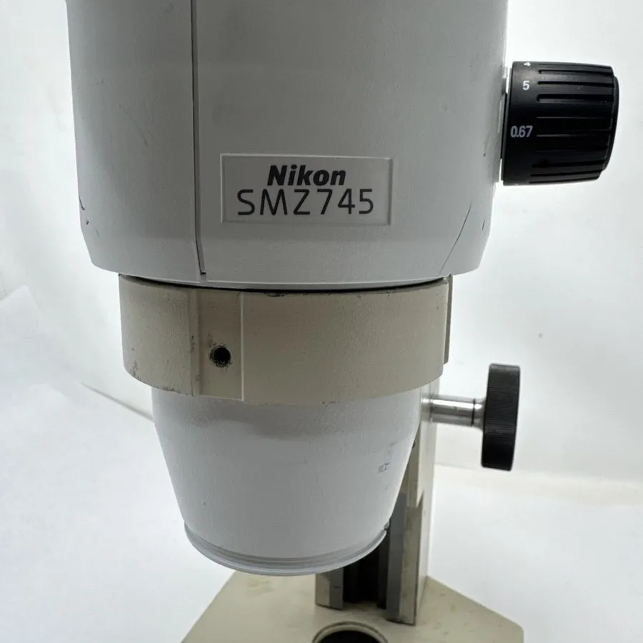 Микроскоп Nikon SMZ745 microscope+10X/21 eyepieces+stand #free EXPRESS shipping