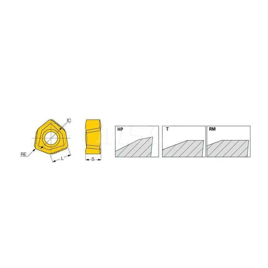 Режущий инструмент Iscar H600WXCU070515HP IC330 Carbide Milling Insert