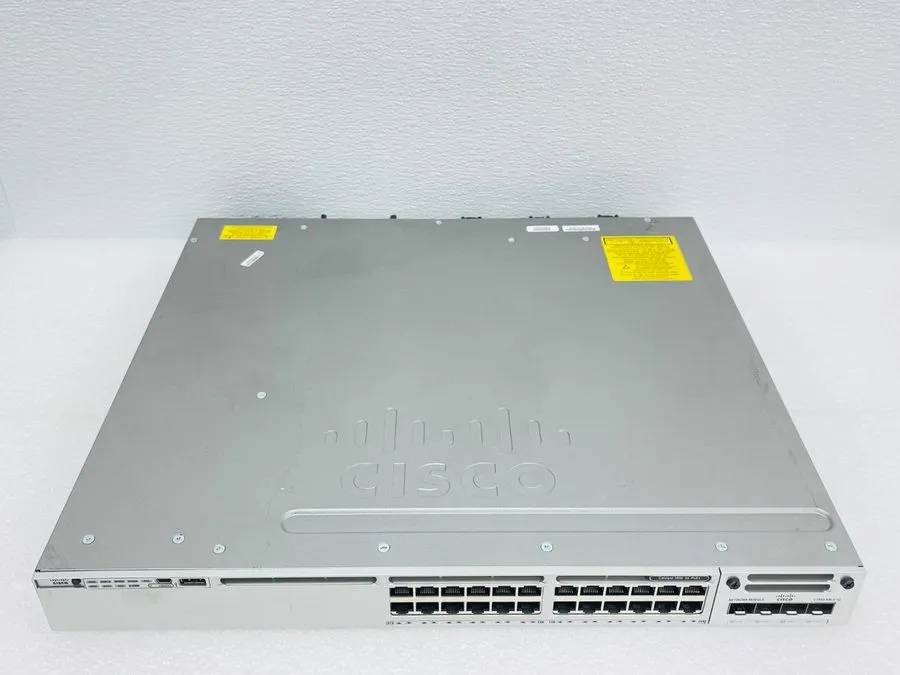 Коммутатор Cisco Catalyst WS-C3850-24P-S Switch 24 Port Gigabit PoE+ 715W