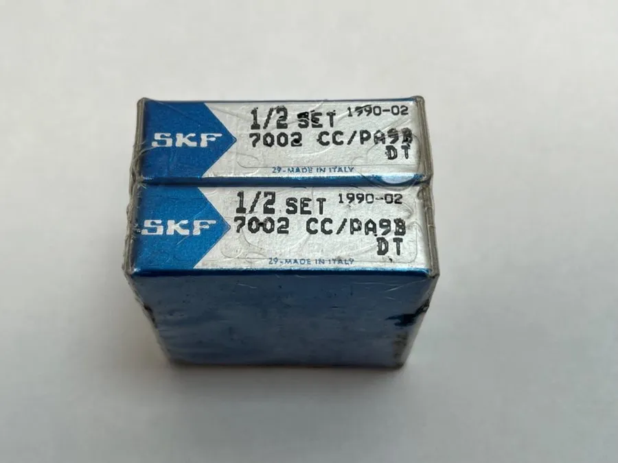 Подшипник SKF 7002-CC/PA9BDT Angular Bearing 15x32x9 mm Italy — фото лота 2