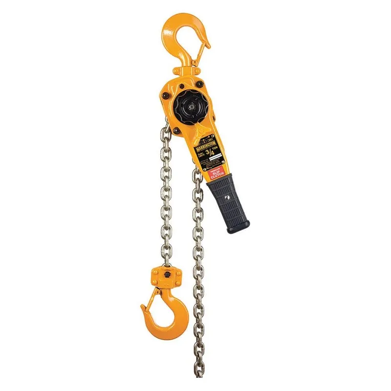 Таль Harrington Lb008-Sc-10 Lever Chain Hoist, 1, 500 Lb Load Capacity, 10 Ft Ho — фото лота 1