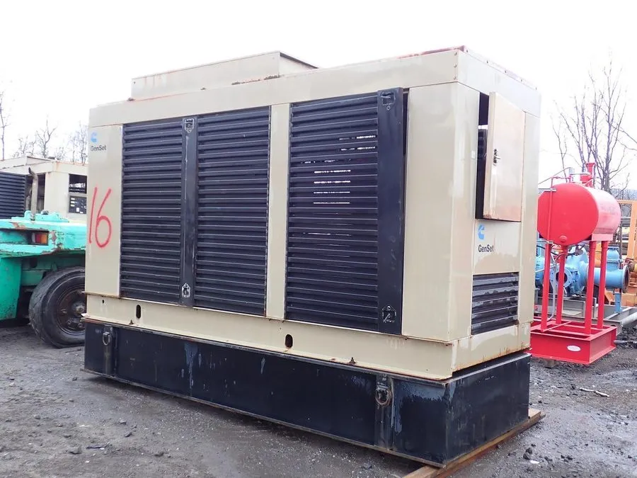 Генератор 1990 Cummins KTTA19-G1 400 KW Generator LOW HOURS! VIDEO! KTA19C 480V — фото лота 1