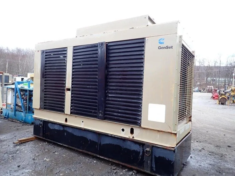 Генератор 1990 Cummins KTTA19-G1 400 KW Generator LOW HOURS! VIDEO! KTA19C 480V — фото лота 3