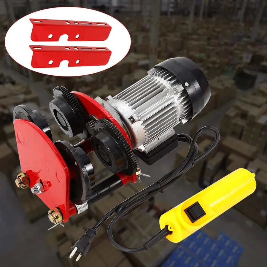 Датчик 1Ton Electric Hoist 110V-200W Pure Copper Motor 3.28ft Remote Control Ind