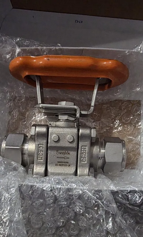 Клапан SWAGELOK SS-63TS12-JK Stainless Steel 3-Piece 60 Series Ball Valve — фото лота 2
